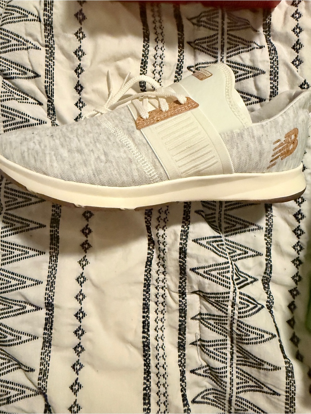 New Balance light gray / cream Women's DynaSoft Nergize v3 Training Sneaker - Picture 6 of 6